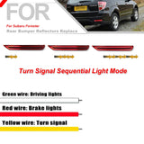 Sequential LED Bumper Reflector Lights For Forester