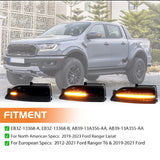 Flow LED Side Mirror Light for Ford Ranger 2019-2023