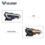 Headlight Dual Projector for Subaru BRZ 12-21 Car Interior Accessory Vland