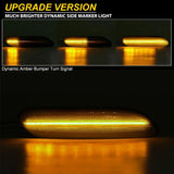 LED Side Marker Lights Amber for MINI Cooper 2011‑2016 Car Interior Accessory iJDM