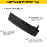 LED Bumper Side Markers for Chevy S10 Blazer 1982-1993 Car Interior Accessory iJDM