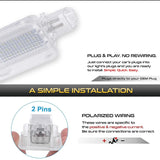 LED Interior Trunk Light for Honda Civic Accord Acura Car Interior Accessory iJDM