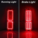 LED Taillight Assembly for 1967-1972 Chevy Truck Car Interior Accessory iJDM