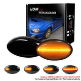 Dynamic Amber LED Side Marker for Subaru Impreza WRX Car Interior Accessory iJDM
