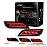 LED Bumper Reflector Lights for Subaru WRX Impreza 2008-2018