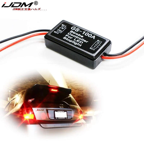Brake Light Flasher Strobe Module for Universal Car Car Interior Accessory iJDM Default Title