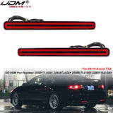 Acura TSX Rear Bumper Reflector Lights 3-in-1 LED 09-14 Car Interior Accessory iJDM
