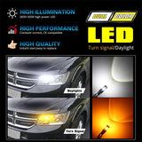 High Power Switchback LED Bulbs for Front Turn Signal Car Interior Accessory iJDM