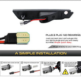 Amber Red LED Side Marker for Chevy Camaro LED Ambient Light iJDM