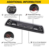 C-Wing LED Third Brake Light for Ford F-150 2009-2014 Car Interior Accessory iJDM