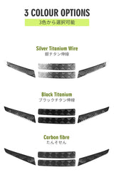 Stainless Front Bumper Trim Kit for Suzuki Jimny Car Interior Accessory GMUNI