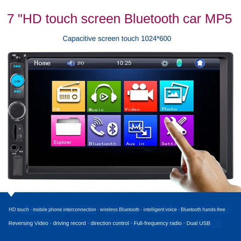 Double Din MP5 Head Unit with Backup Camera Universal Fit Android Head Unit Bosstar