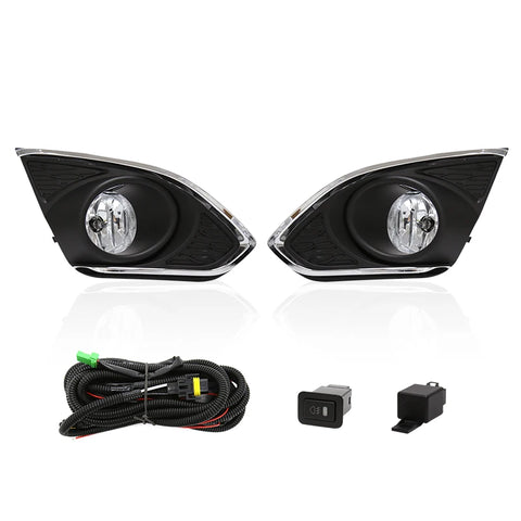 Halogen Fog Lamp Assembly for Chevrolet Spark 2013-2015 Car Interior Accessory MAGIC COLORM