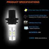 Error Free LED Turn Bulb For Audi A4 And Cadillac Car Interior Accessory iJDM