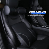 Synthetic Fiber Headrest Cushion for Volvo S60 XC60 Car Interior Accessory LINGLUYANG