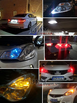 BAY9S Error-Free LED Reverse Light Bulbs 6000K White