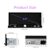 1DIN Android Head Unit 6.86 inch with CarPlay Android Head Unit Bosstar