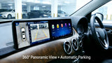 24.6" Dual Screen Android Radio Benz B Class 2011-2019 Android Head Unit BOSSTAR