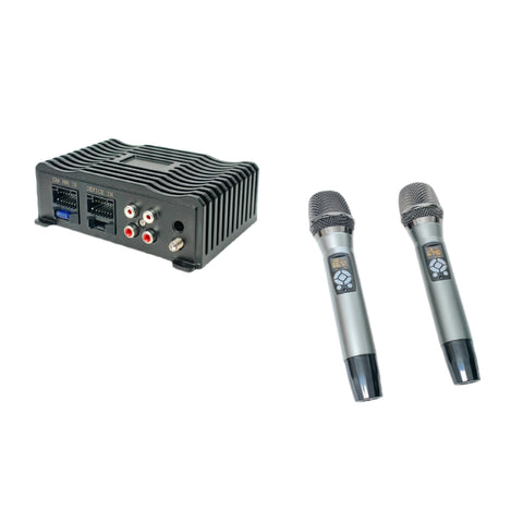 2CH DSP Karaoke Power Amplifier Universal Fit Car Interior Accessory OEM 2Ω 200 W