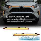 LED Grille DRL Lights for Toyota RAV4 2019-2021 Exterior Lighting iJDM