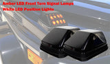 Gloss Black Turn Signal Lens for Mercedes G‑Class 1986‑2018 Car Interior Accessory iJDM