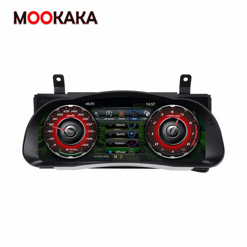 Digital LCD Instrument Cluster for Toyota Highlander 2014–2019 Android Head Unit Aotsr Digital Cluster