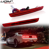 Car Interior Accessory 3D LED Bumper Lights for Dodge Challenger Car Interior Accessory iJDM