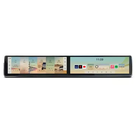 Dual 15.6 inch Android Screen for Range Rover 2018 Android Head Unit Bosstar dual15.6" 8 g 128G