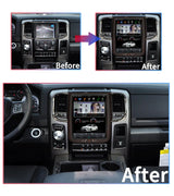 Tesla Style Vertical Screen for Dodge RAM 1500 Android Head Unit Bosstar