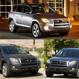 Fog Light Assembly LED DRL for Toyota RAV4 2009-2012 Car Interior Accessory MAGIC COLORM