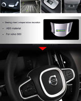 Interior ABS Trim Stripe Kit for Volvo S60 V60 Car Interior Accessory LINGLUYANG