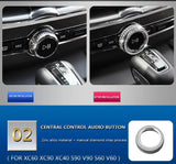 Zinc Alloy Diamond Interior Trim for Volvo Car Interior Accessory LINGLUYANG