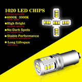H21W Reverse LED Bulbs for VW Golf MK7 GTD GTI R LED Ambient Light iJDM