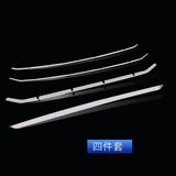 Chrome Bumper Lip Trim for Volvo XC90 2020-2025 Car Interior Accessory LINGLUYANG