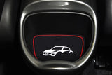 NISSAN juke 2013 2014 2015 2016 Anti-Slip Gate Slot Mat Interior Accessories Rubber Coaster Car sticker Interior Auto Accesso