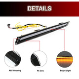 LED Hood DRL Turn Signal Light for Toyota RAV4 2021 LED Ambient Light MAGIC COLORM