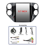 9.7in Tesla Vertical Screen Android GPS for VW Tiguan 2006-2016 Android Head Unit Bosstar