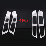 Stainless Window Button Trim for Volvo Car Interior Accessory LINGLUYANG