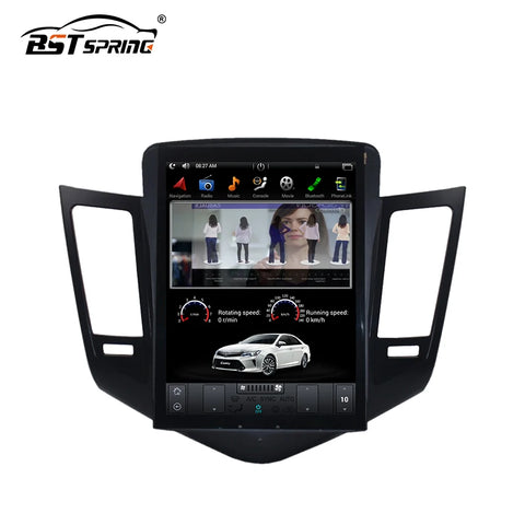 Tesla Style GPS Unit for Chevy Cruze 2009-2014 Android Head Unit Bosstar 9.7" 128G 4 g
