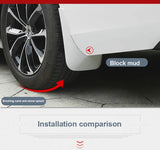 ABS Mud Flaps Anti-Mud for Volvo S60 2020-2025 Car Interior Accessory LINGLUYANG