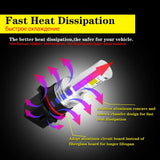 P13W LED DRL Driving Light Bulbs Mazda CX-5 2013-2015 LED Ambient Light iJDM
