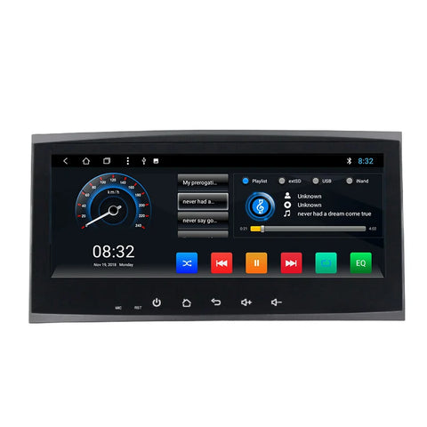Android Head Unit GPS CarPlay for VW Touareg 2003-2010 Android Head Unit Bosstar 9" 85814+64GB 8CORE