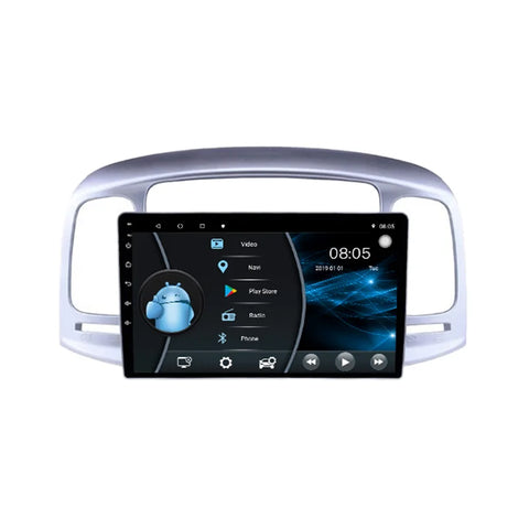 9 Inch Android Head Unit GPS for Hyundai Accent 2009 Android Head Unit Bosstar 9" 4+64GB 8CORE