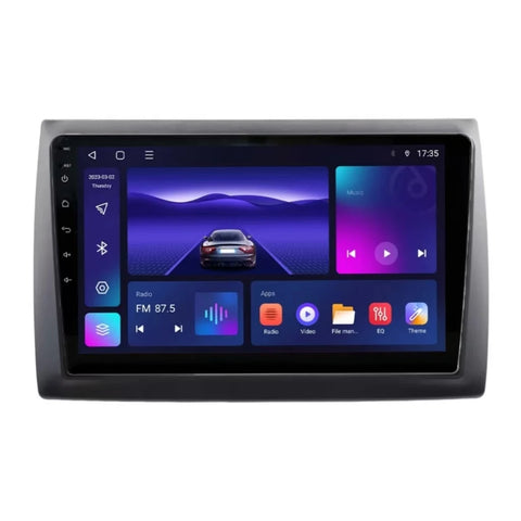 IPS Android Headunit GPS CarPlay FIAT STILO 2010 Android Head Unit BOSSTAR 9" 32 g 2 g