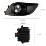 Suzuki Swift 2011-2017 Fog Lights Kit Harness Switch LED Ambient Light MAGIC COLORM