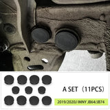 11PCS Chassis Dust Cover Caps for Suzuki Jimny 2019+
