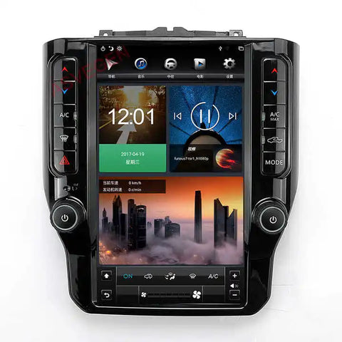 11.5 Inch Tesla Style Radio GPS for Dodge Ram 2019-2024 Android Head Unit OEM 11.5'' 64 g 4 g