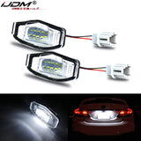 Error-Free LED License Plate Lights for Honda Civic Car Interior Accessory iJDM WHITE