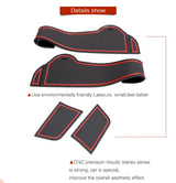 Car Gate Slot Cup Mat for Hyundai Kona EV 2020-2022