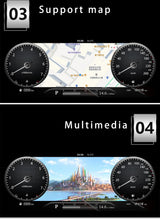 12.3 Inch Digital Instrument Cluster for Lexus LX 2007–2015